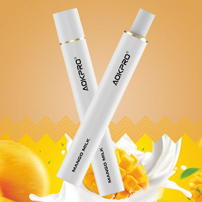 Cigarro descartável do sabor de leite 50mg da manga Nic Salt TPD Vape mini E