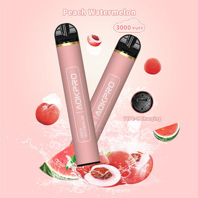 Carregamento de aço inoxidável de Vape TYPE-C do sopro de Mesh Coil Disposable 3000