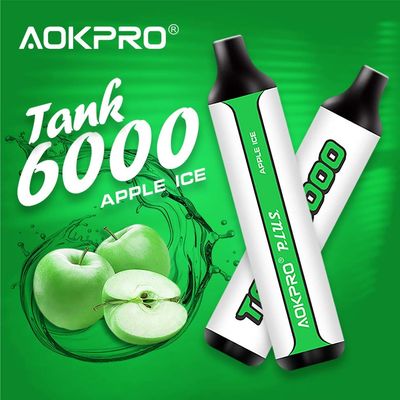 O sopro Vape descartável 15ml do Boca-À-pulmão 6000 Flavored penas de Vape