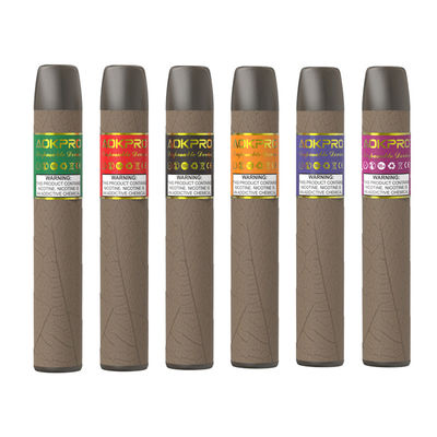Pena descartável 400mAh de Vape dos dispositivos de sal da nicotina da nicotina 2%