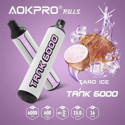 600mAh pré-carregado 15ML preencheu dispositivos Taro Ice Ejuice de Vape da vagem