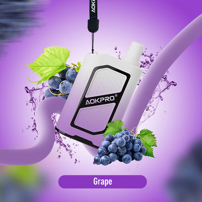 Sopros descartáveis recarregáveis TYPE-C 10.5ML do dispositivo 4000 de AOKPRO Vape