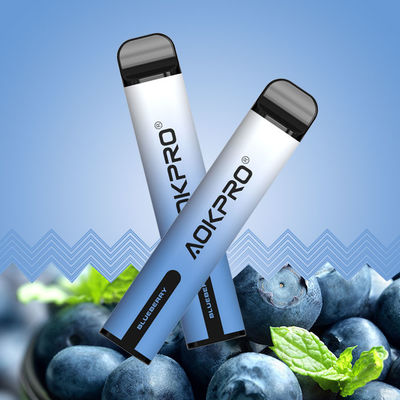 sopros Não-recarregáveis descartáveis da pena 850mAh do dispositivo de 30mg Vape 2500