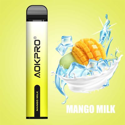 A manga ordenha a tração lisa descartável 850mAh de Vape do sopro do sabor 30mg 2500