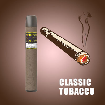 Salgue o charuto eletrônico descartável 1.6ohm da nicotina 3% 30mg Vape