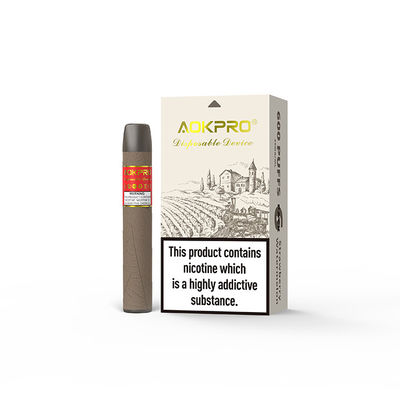 barras Vapes não recarregável do sopro da melancia da morango 3ml nenhuma chama