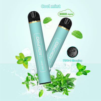 USB-C que carrega 3000 o sal Nic Disposable Vapes da barra 20mg do sopro