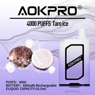 Carregamento zero dos sopros TYPE-C da pena 4000 dos sabores 15ml Vape da barra do duende da nicotina