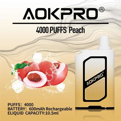 15ml 4000 sopram nicotina descartável da vagem 30mg da barra descartável do duende de Vape