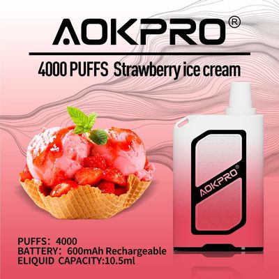 O sopro Vape descartável 10.5ml do NIC 4000 de sal do PC 3% do produto comestível encheu pre vagens de Vape