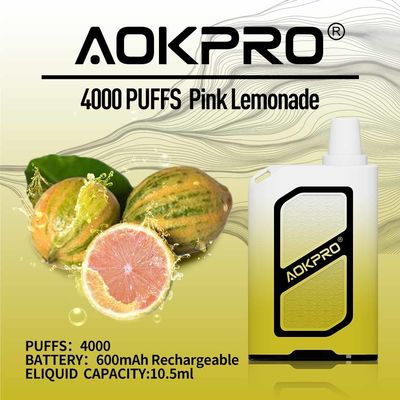 1.2Ohm 4000 sopro Mesh Coil Disposable Vapes Nicotine 3% 2% 5%