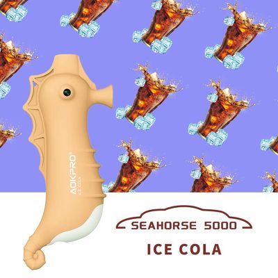 A cola do sopro da MTL 5000 Flavored o tipo-c carregar da nicotina do suco 2% de Vape
