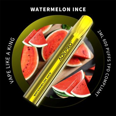 pena do gelo 500mah Vape de Nic Disposable Pod Device Watermelon de sal 2ml