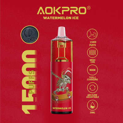 Uva líquida esperta da capacidade do atomizador 18ml da tela de USB-C e sabores etc.