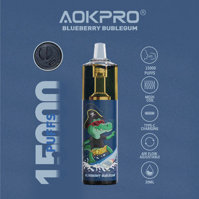 Da bobina descartável recarregável da malha do ODM fluxo de ar ajustável Vape 1ohm do OEM